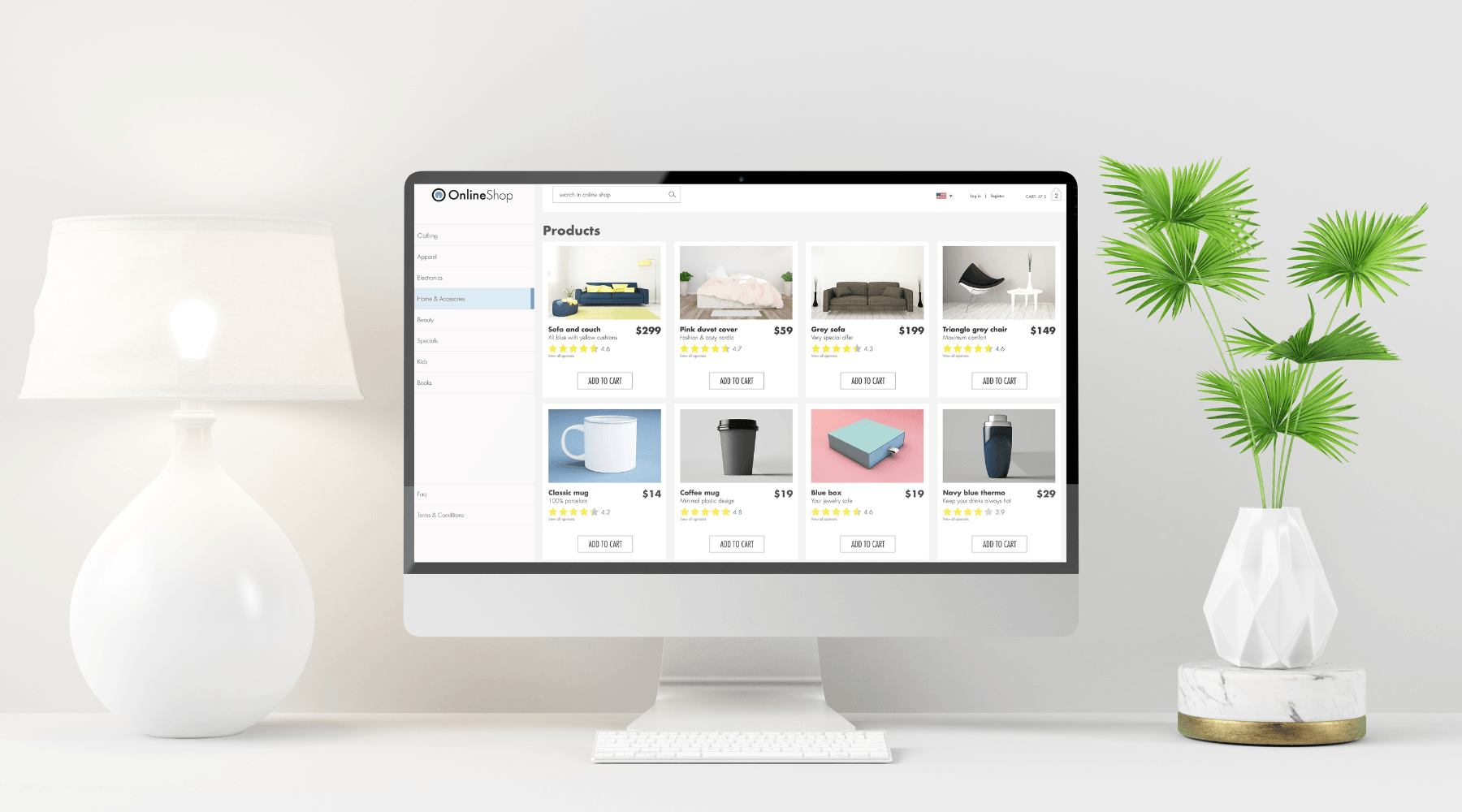 shopify website